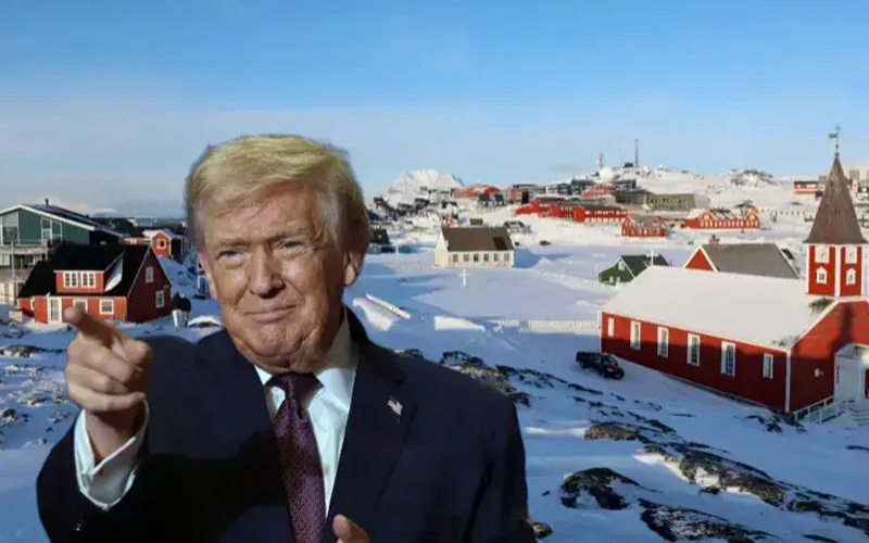 Trump plantea usar aranceles para forzar apoyo a la anexión de Groenlandia