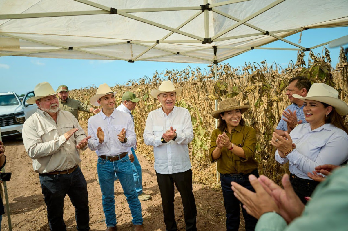 Alfonso Durazo encabeza acuerdos para fortalecer al sector triguero en el Valle del Yaqui