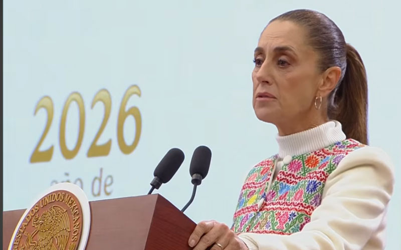 Sheinbaum califica como “simbólico” gesto de los reyes de España hacia pueblos originarios en FITUR