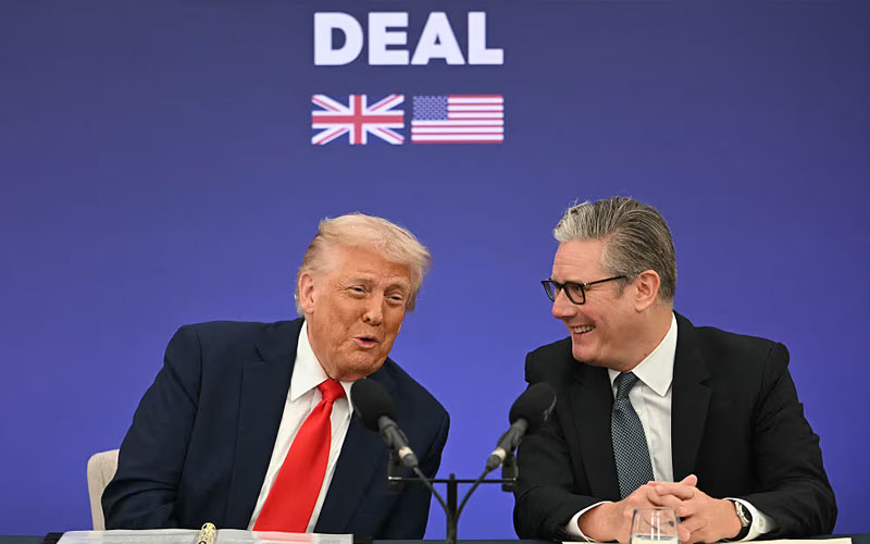 Trump y Starmer firman importante acuerdo tecnológico en Inglaterra