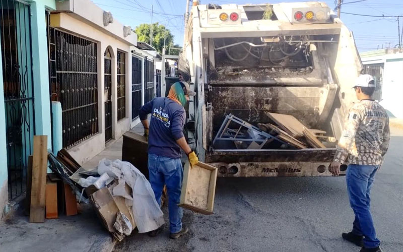 Gobierno de Hermosillo retira mil 440 toneladas de cacharros durante 2026