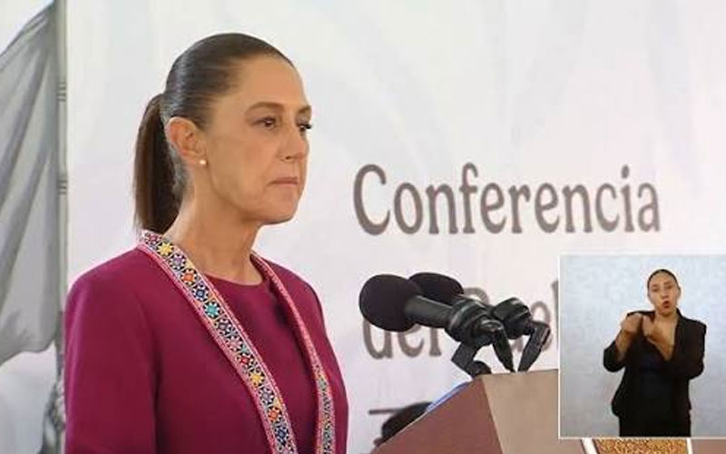 Sheinbaum afirma que hubo fraude electoral en 2006 y que Calderón usurpó la Presidencia