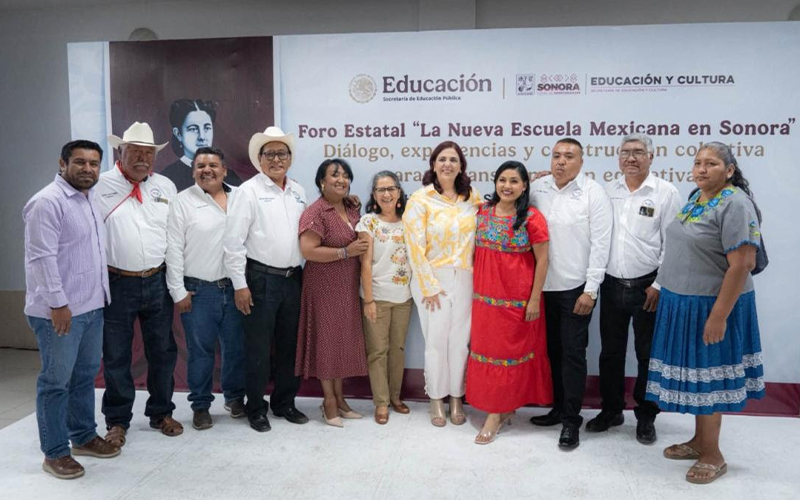 Analizan avances de la Nueva Escuela Mexicana en Sonora