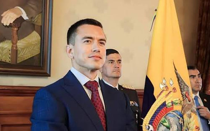 Noboa bloquea acceso a sus declaraciones patrimoniales mediante la Ley de Protección de Datos