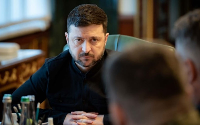Avión de Zelensky estuvo cerca de un dron durante vuelo de Moldavia a Noruega