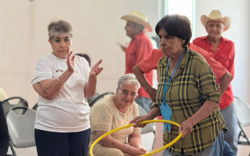 Promueve ISAAM activación física para mejorar calidad de vida de adultos mayores