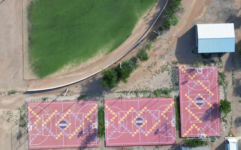Gobierno de Sonora rehabilita espacios deportivos en Altar con inversión de 7.1 millones de pesos