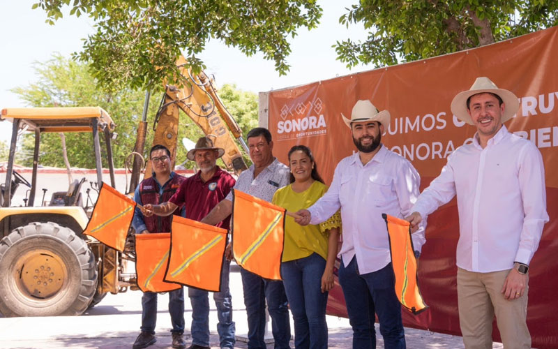 Impulsa Gobierno de Sonora infraestructura básica en Navojoa y Quiriego con inversión histórica