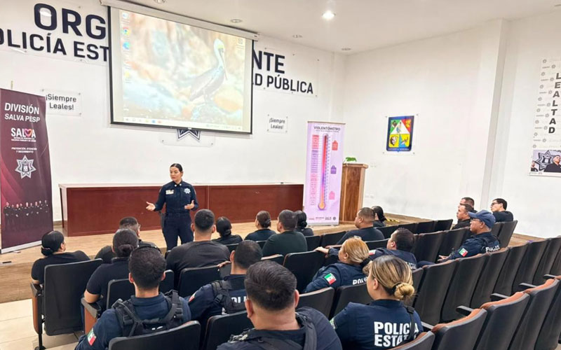 Capacitan a policías estatales para fortalecer atención a casos de violencia familiar y de género