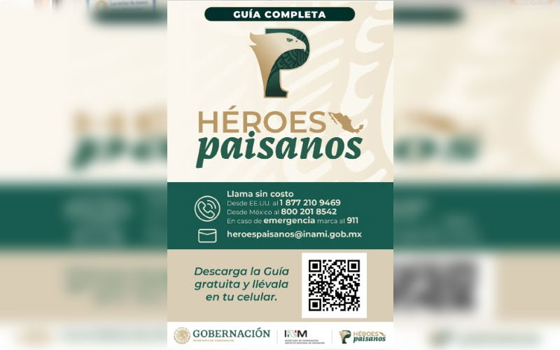 Gobierno de Sonora orienta a connacionales del Programa Héroes Paisanos para ingreso seguro a México
