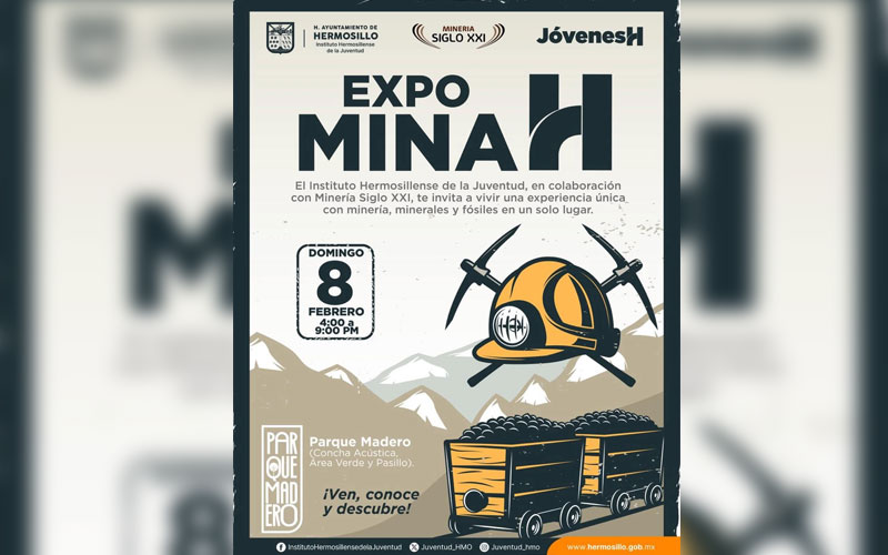 Invitan a jóvenes y familias a vivir la experiencia de Expo Mina H