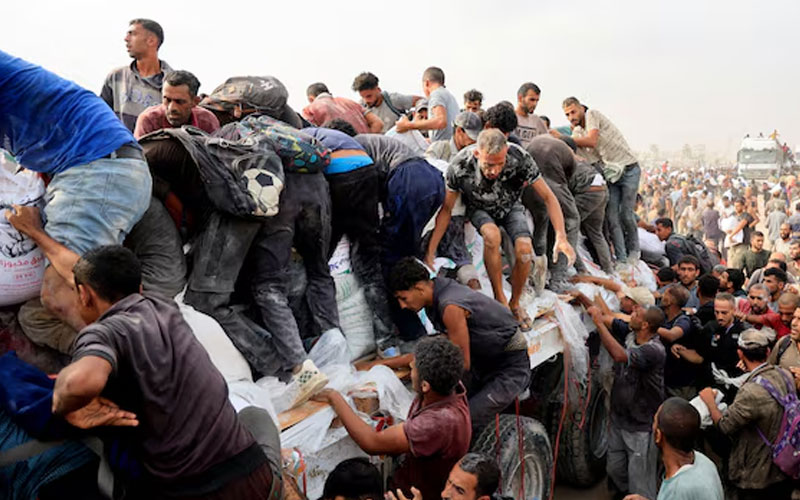 Entre ataques y hambre, mueren 123 palestinos en Gaza en las últimas 24 horas