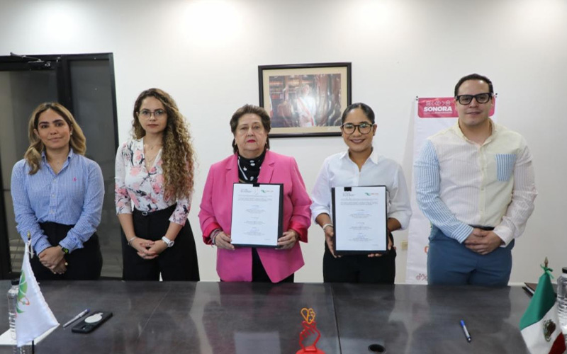 Cecyte y DIF Sonora firman convenio para apoyar a jóvenes