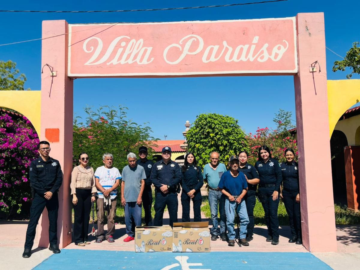 Realiza Gobierno de Sonora proximidad policial en Villa Paraíso
