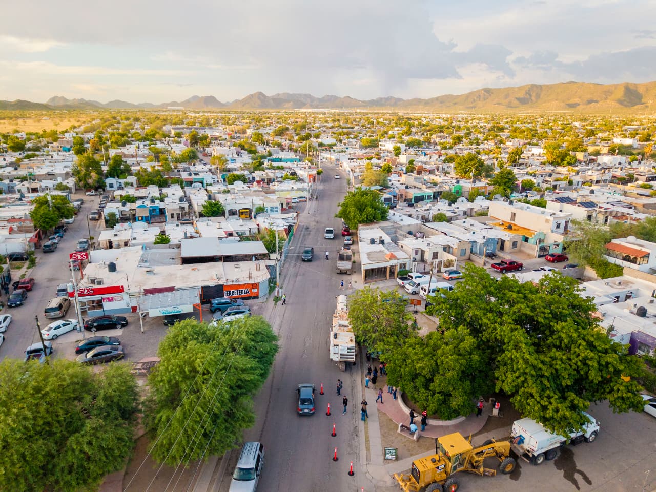 Inversión en la infraestructura vial de Hermosillo