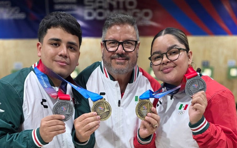 Sonora suma dos oros y dos platas en tiro deportivo de los Centroamericanos