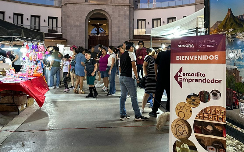 Invitan al Mercadito Emprendedor para impulsar negocios locales en Hermosillo