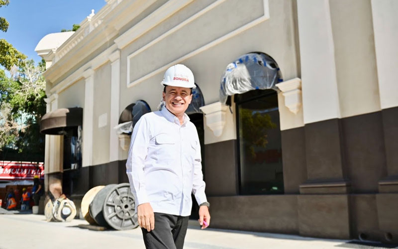 Durazo impulsa rescate de espacios públicos y patrimonio histórico en Sonora