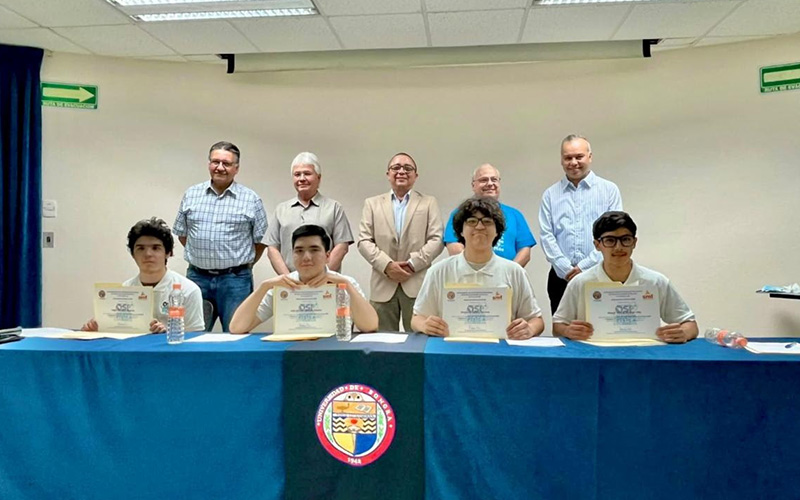 Tres alumnos de Cobach representarán a Sonora en Olimpiada de Física