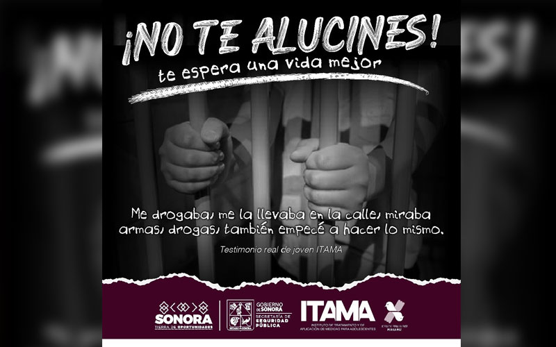 SSP Sonora refuerza la estrategia “No te alucines” para alertar a mujeres jóvenes sobre riesgos del delito