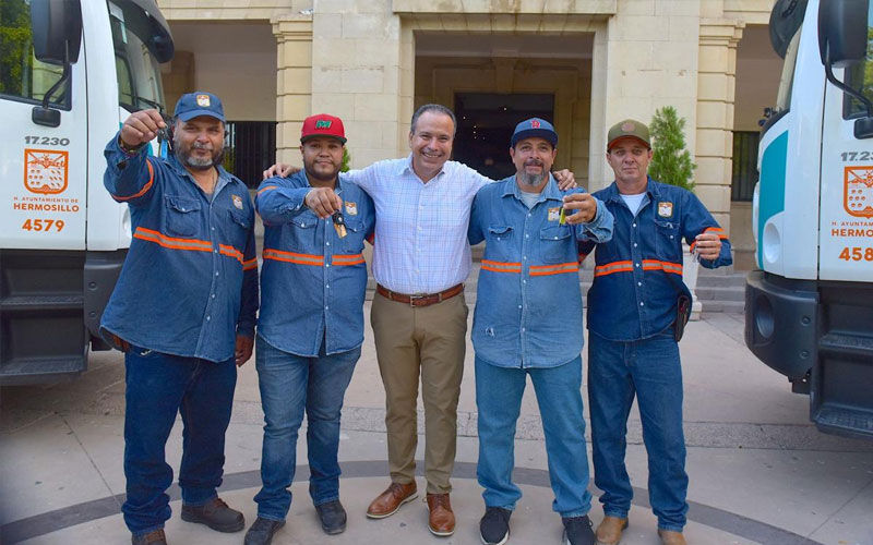 Fortalece Toño Astiazarán atención a zona rural con entrega de cuatro pipas nuevas