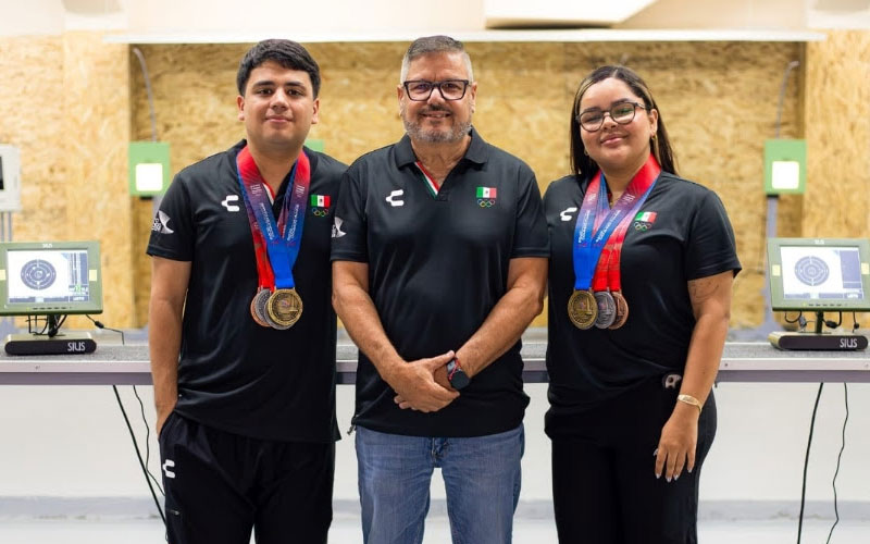 Andrea Ibarra y David Valdez apuntan a Los Ángeles 2028 tras cosecha de ocho medallas
