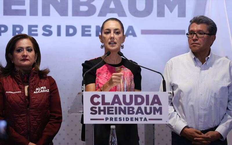 Claudia Sheinbaum asegura que su proyecto iniciará la prosperidad y futuro para Guanajuato