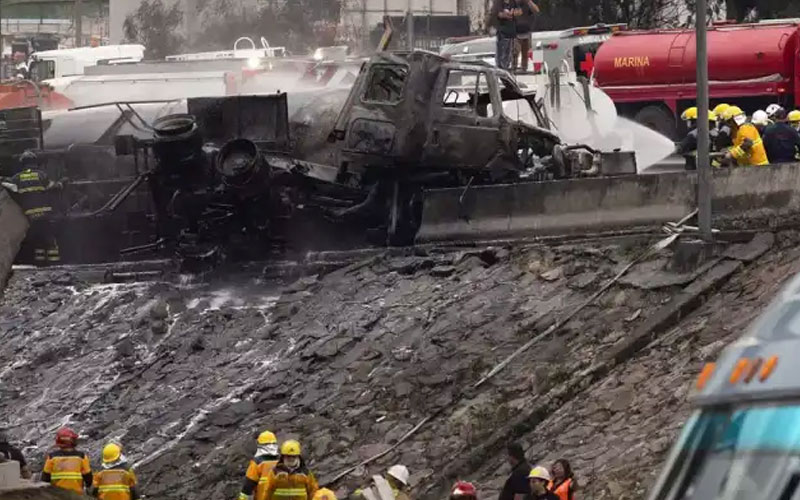 Sube a 6 la cifra de muertos por explosión de pipa con gas: Myriam Urzúa