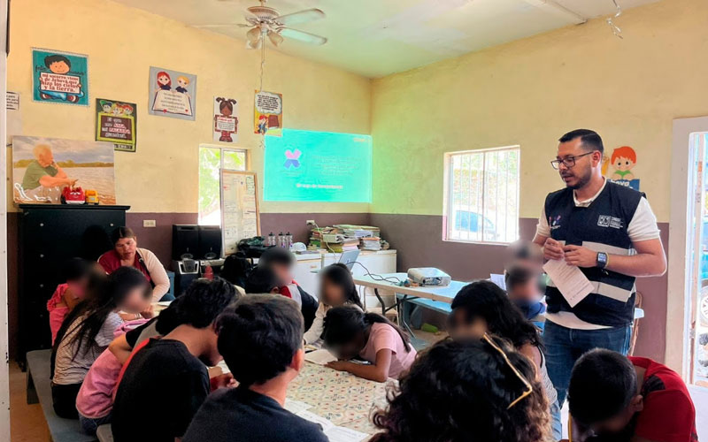 Promueven cultura de paz entre niñas y niños de Nogales