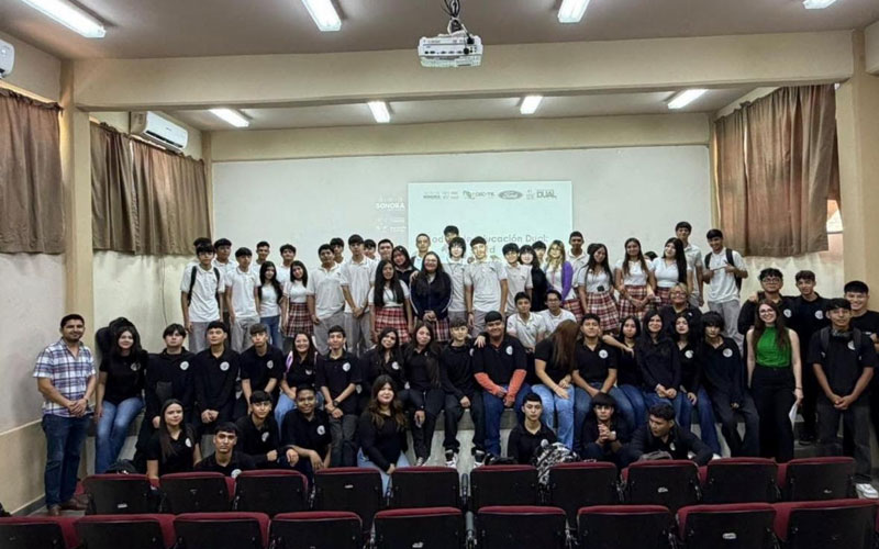 65 estudiantes de Cecyte Sonora inician formación dual en la planta Ford Hermosillo
