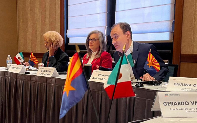 Durazo y Hobbs fortalecen la Megarregión Sonora-Arizona con enfoque en desarrollo estratégico