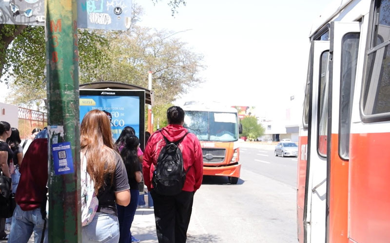 Supervisa IMTES servicio de transporte urbano en la Unison durante regreso a clases