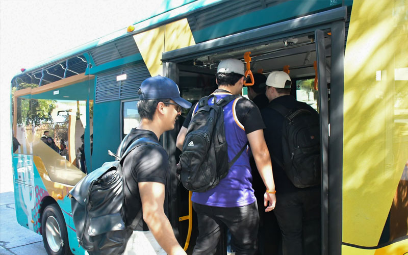 Inicia la etapa de inscripción para estudiantes universitarios de nuevo ingreso del transporte eléctrico gratuito H Bus