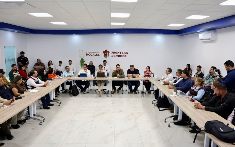 Gobierno de Sonora mantiene atención a familias afectadas por lluvias en Nogales