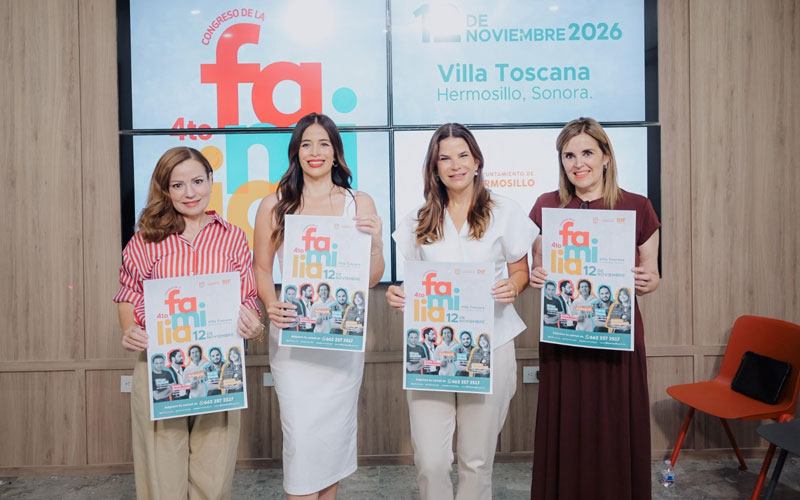 DIF Hermosillo anuncia la cuarta edición del Congreso de la Familia para el 12 de noviembre
