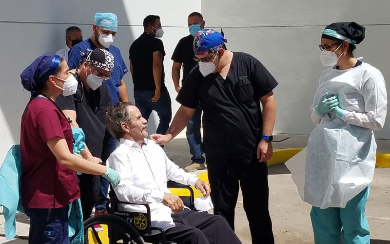 Vence Covid-19 paciente de San Luis Río Colorado