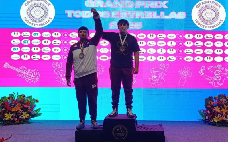 Estudiante de Cobach Sonora, campeón nacional de lucha olímpica, busca llegar a los Juegos Panamericanos 2026