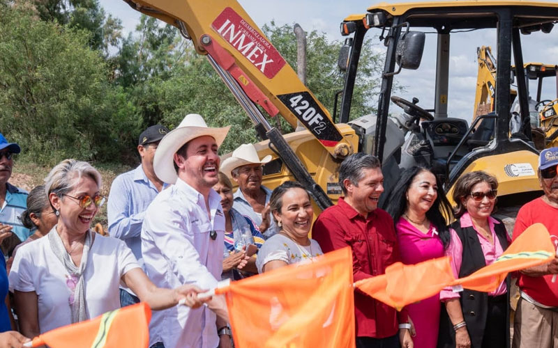 Gobierno de Sonora inicia obra de línea de conducción y tanque elevado en La Escalera, Huatabampo