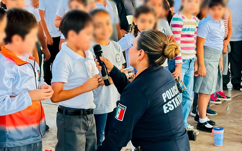Policía Estatal suma a 256 estudiantes como Promotores por la Paz en Hermosillo