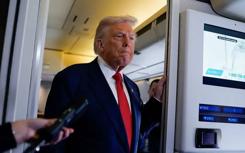 Donald Trump niega planes de ataque a Venezuela pese a despliegue militar en el Caribe