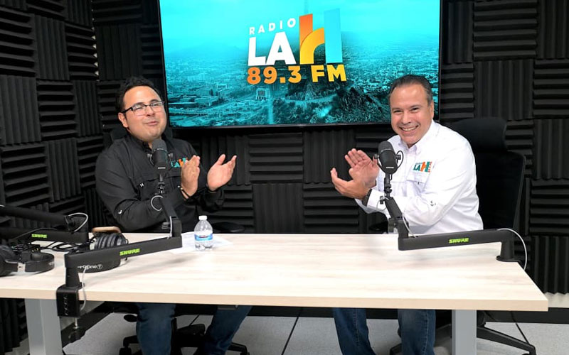 Inicia Toño Astiazarán era de Radio La H 89.3 FM, la radio pública de Hermosillo