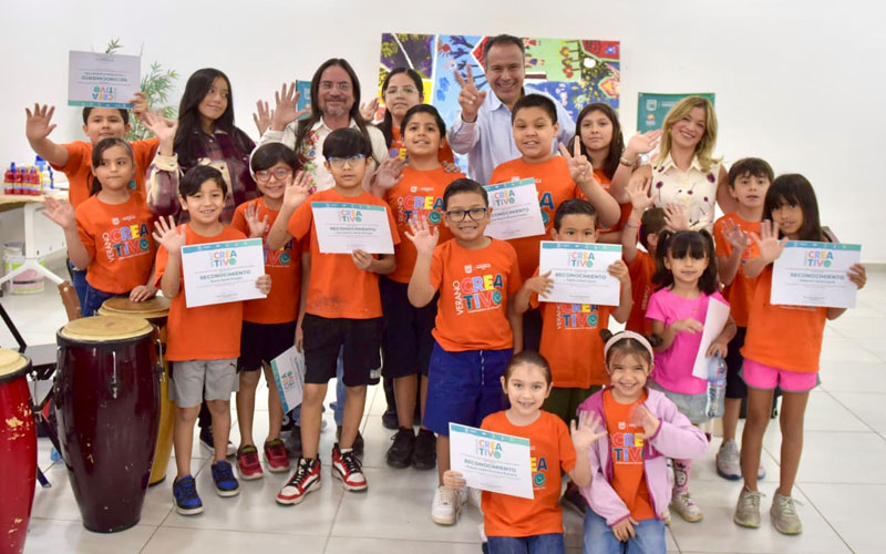 Apoya Toño Astiazarán a niñas y niños con Campamento Cultural del IMCA