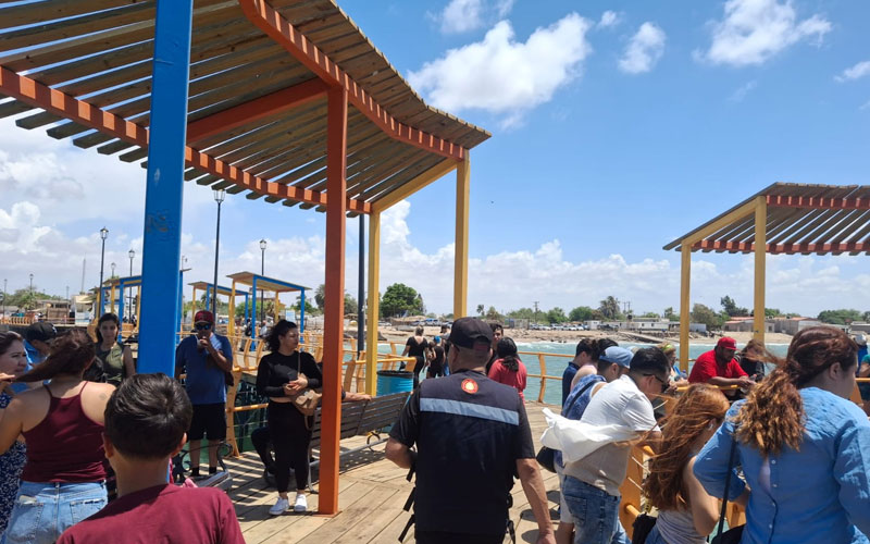 Mantiene Ayuntamiento de Hermosillo operativo de fin de semana en Bahía de Kino