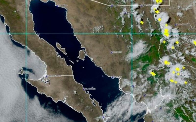 Descartan ingreso de frente frío a Sonora, pero prevén lluvias y descenso de temperatura