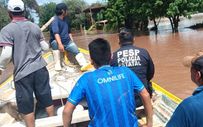Baja la lluvia tras paso de Polo por Sonora