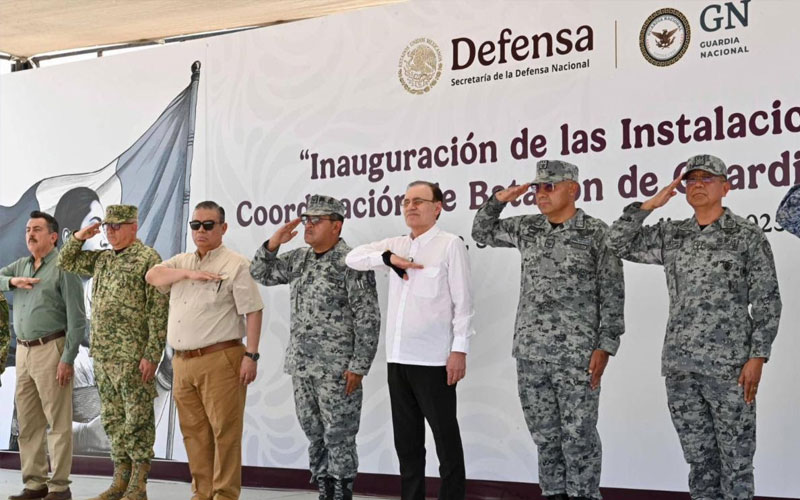 Alfonso Durazo impulsa la seguridad en el sur de Sonora con nueva base de la Guardia Nacional en Cajeme