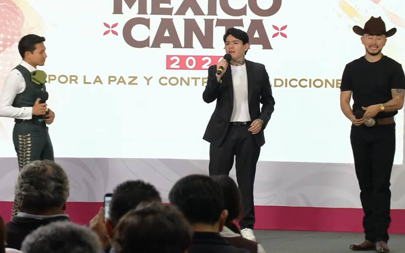 Sheinbaum anuncia segunda edición de México Canta para jóvenes de México y Estados Unidos