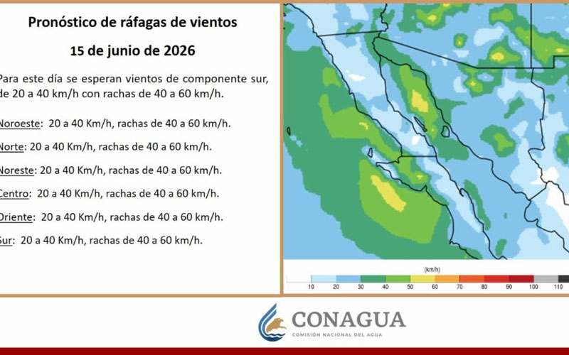 Persisten lluvias y tormentas en Sonora por efectos del monzón mexicano