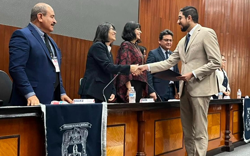 Reconocen a egresado de Itescan entre los mejores ingenieros del país