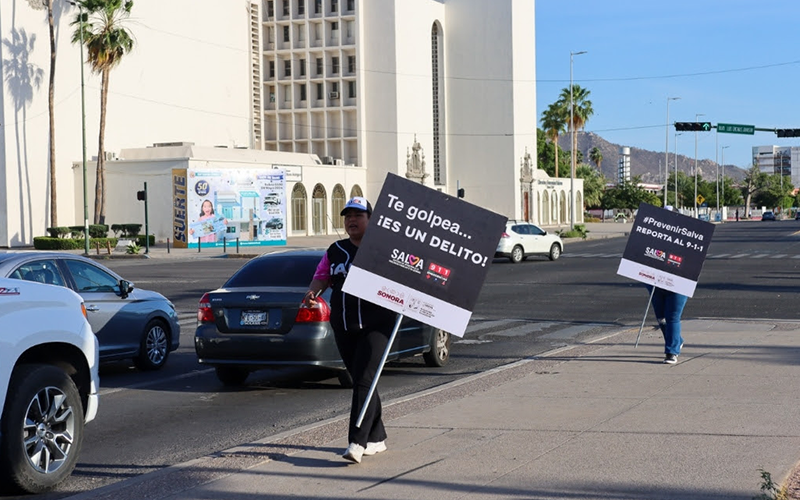 Gobierno de Sonora refuerza prevención de violencia contra mujeres